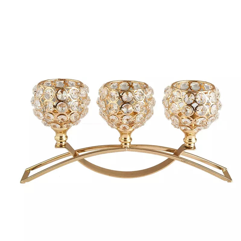 3 bras de pont candélabres