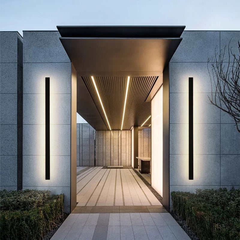 Floroux Ripple Minimaliste Linéaire Lumière Extérieure