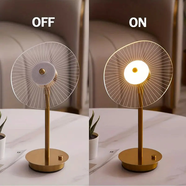 Floroux GLOW - Lampe de table LED moderne et élancée avec une atmosphère douce pour des nuits confortables