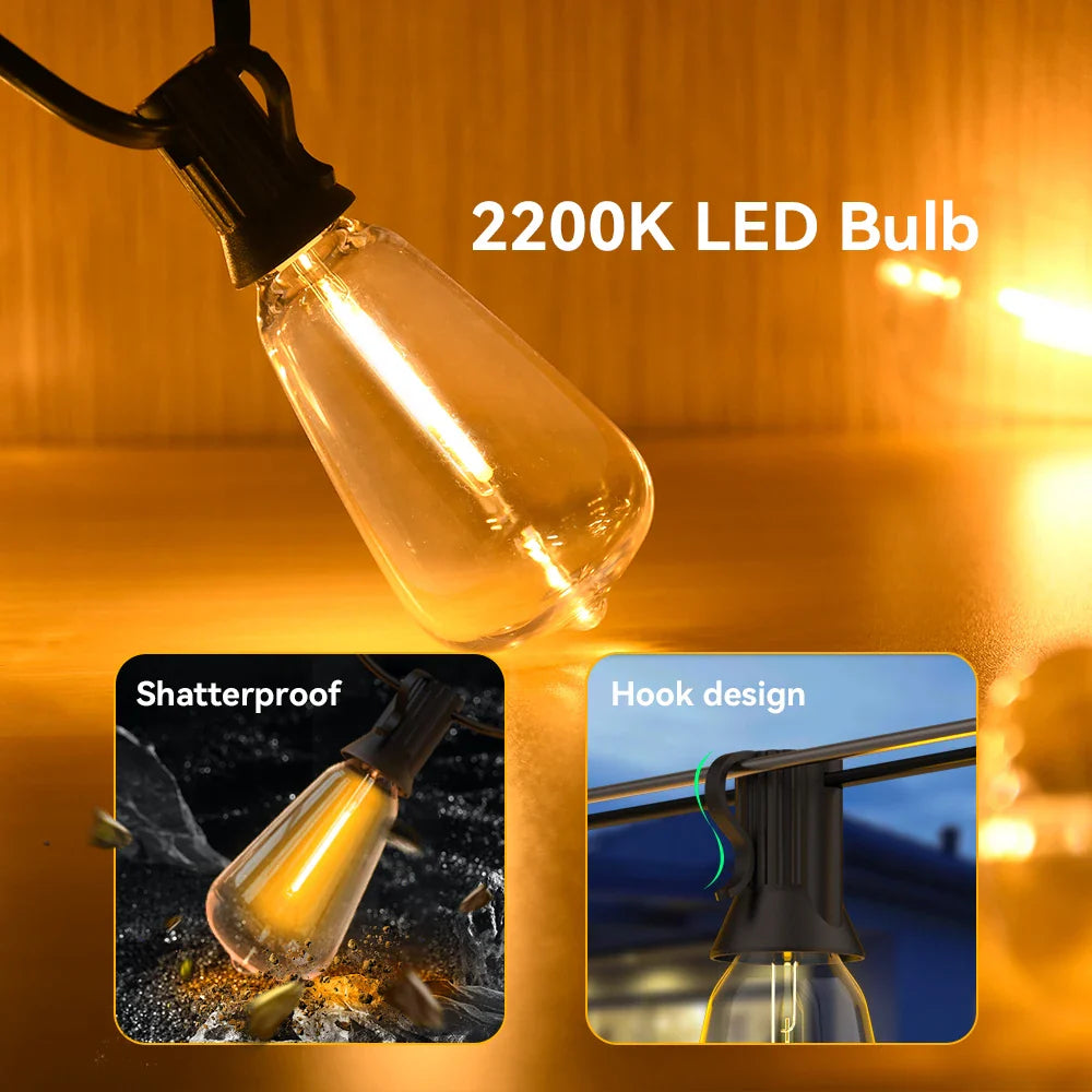 Floroux – Guirlande LED étanche
