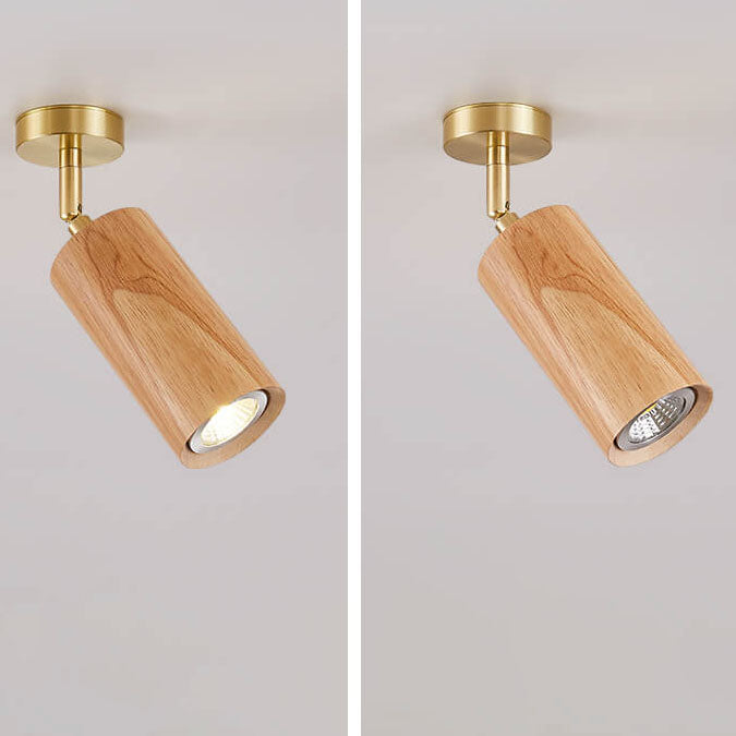 Floroux Design Nordique LED Plafonnier | Design en Bois Minimaliste | Économe en Énergie | Ambiance de Vie Moderne
