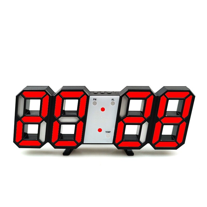 Horloge murale numérique LED avec des fonctions modernes