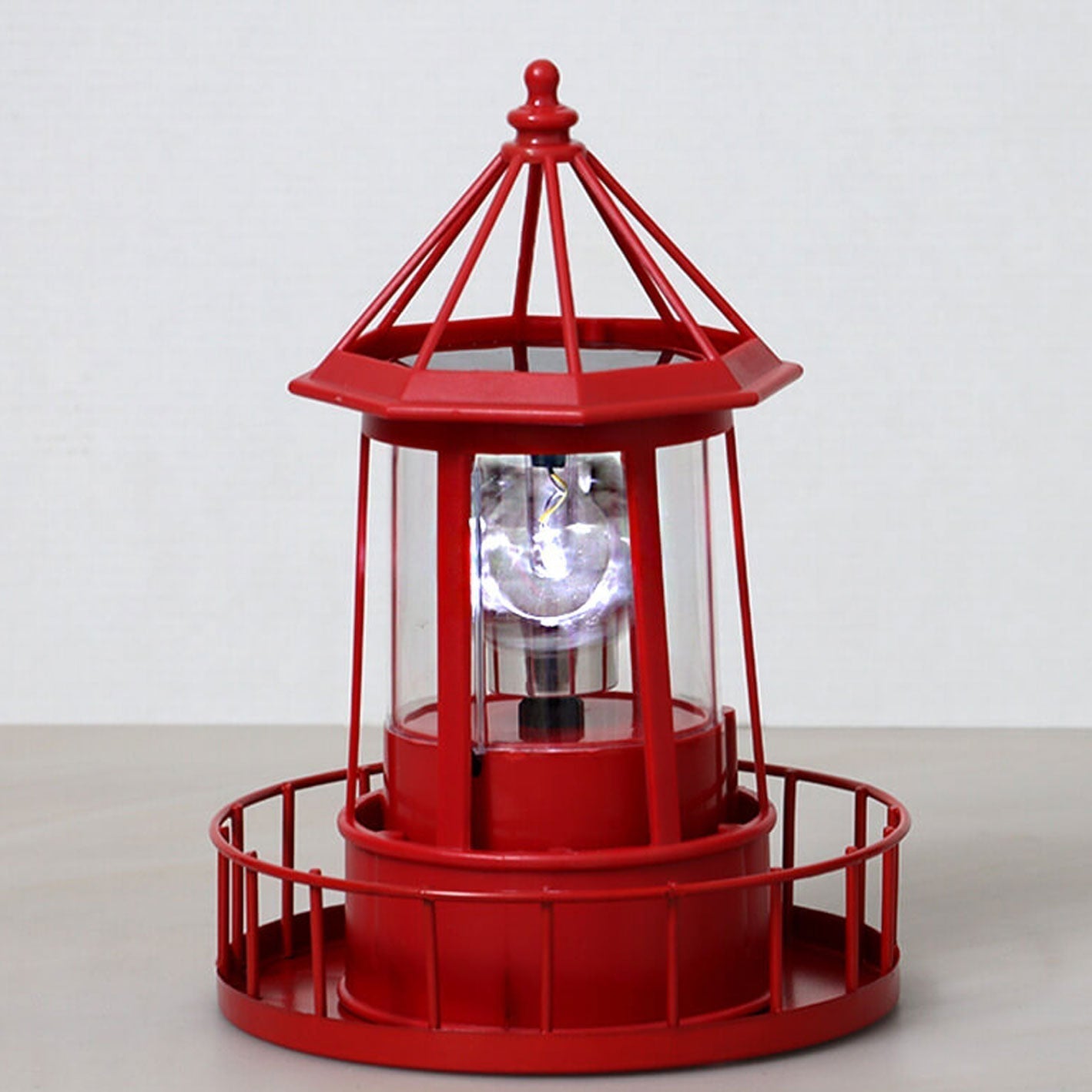 Floroux LED lampe de jardin | Tour rotatif | Alimenté par énergie solaire | Décoration & éclairage de paysage