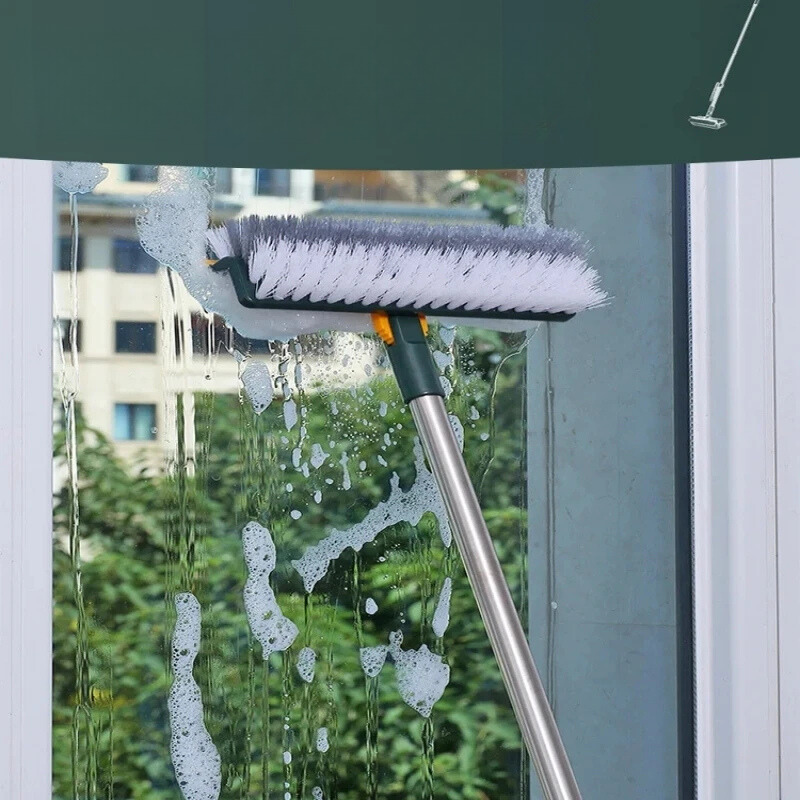 DualClean - Brosse de nettoyage innovante avec tête rotative