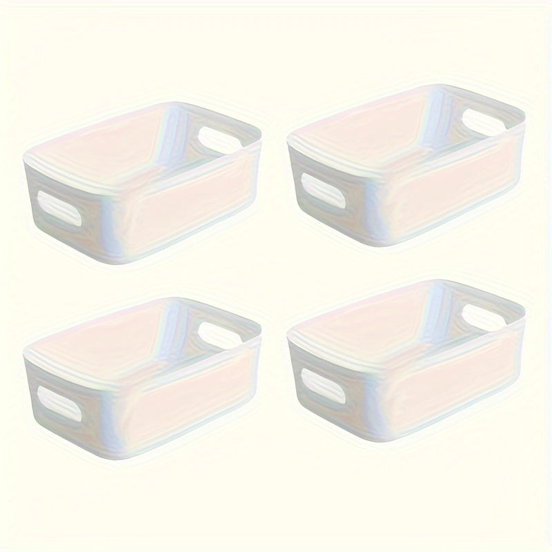 ChicOrganizer - Set de 4 Boîtes de Rangement Élégantes pour la Maison