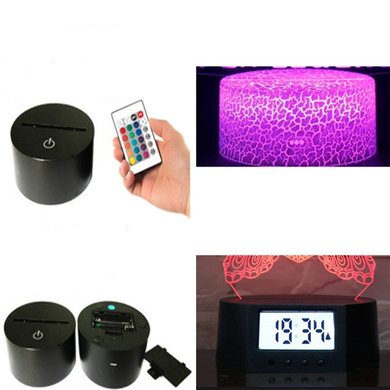 Tenir les mains Cœur 3D LED lampe de nuit d'amour cadeau