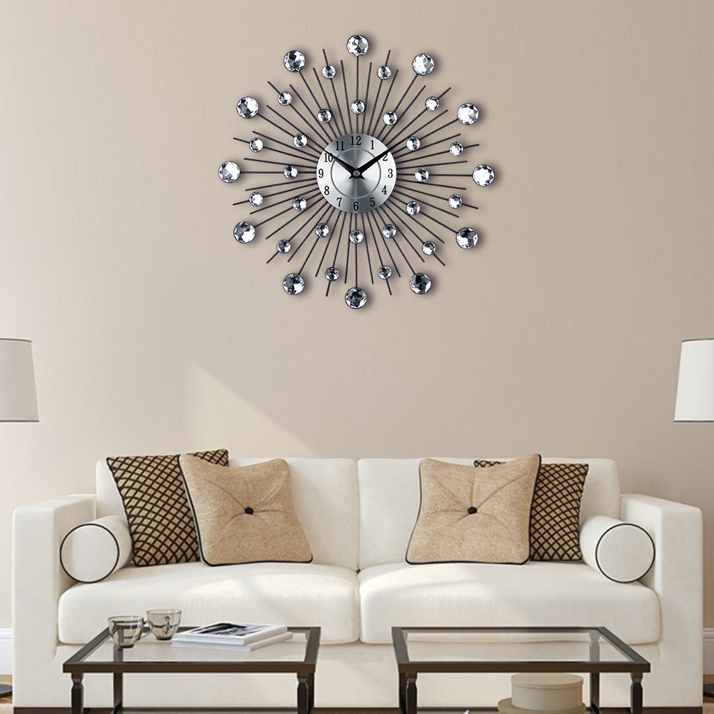 Grande horloge murale décorative ronde