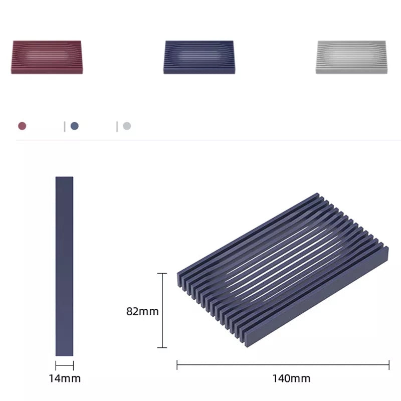 Plateau à savon en silicone