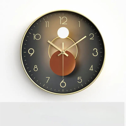 Floroux - Horloge murale stylée pour le salon et les chambres
