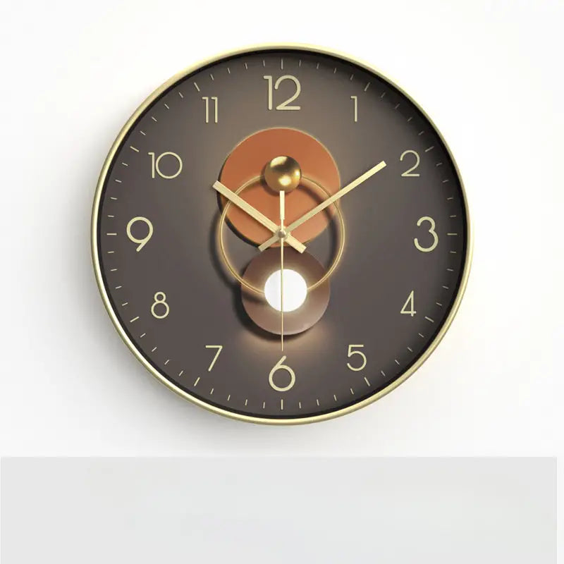 Floroux - Horloge murale stylée pour le salon et les chambres