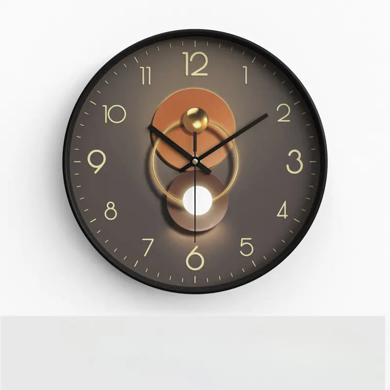 Floroux - Horloge murale stylée pour le salon et les chambres