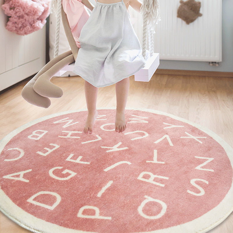 Floroux | Tapis rond mignon en cartoon pour chambre d'enfants