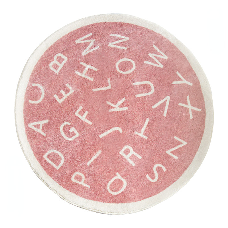 Floroux | Tapis rond mignon en cartoon pour chambre d'enfants