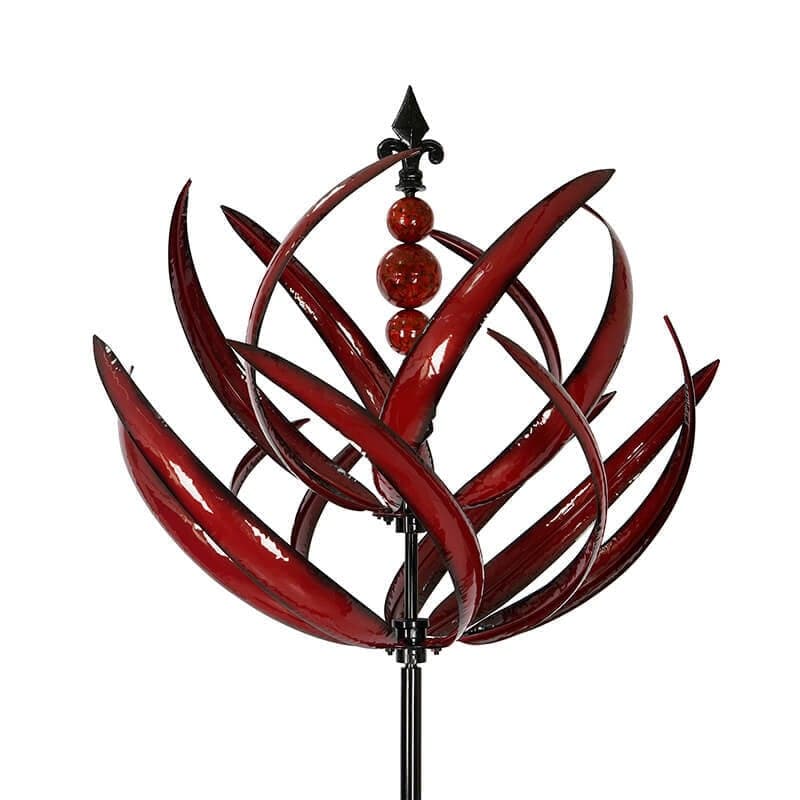 WindTwirl – Modern Moulin à Vent de Jardin pour L'extérieur