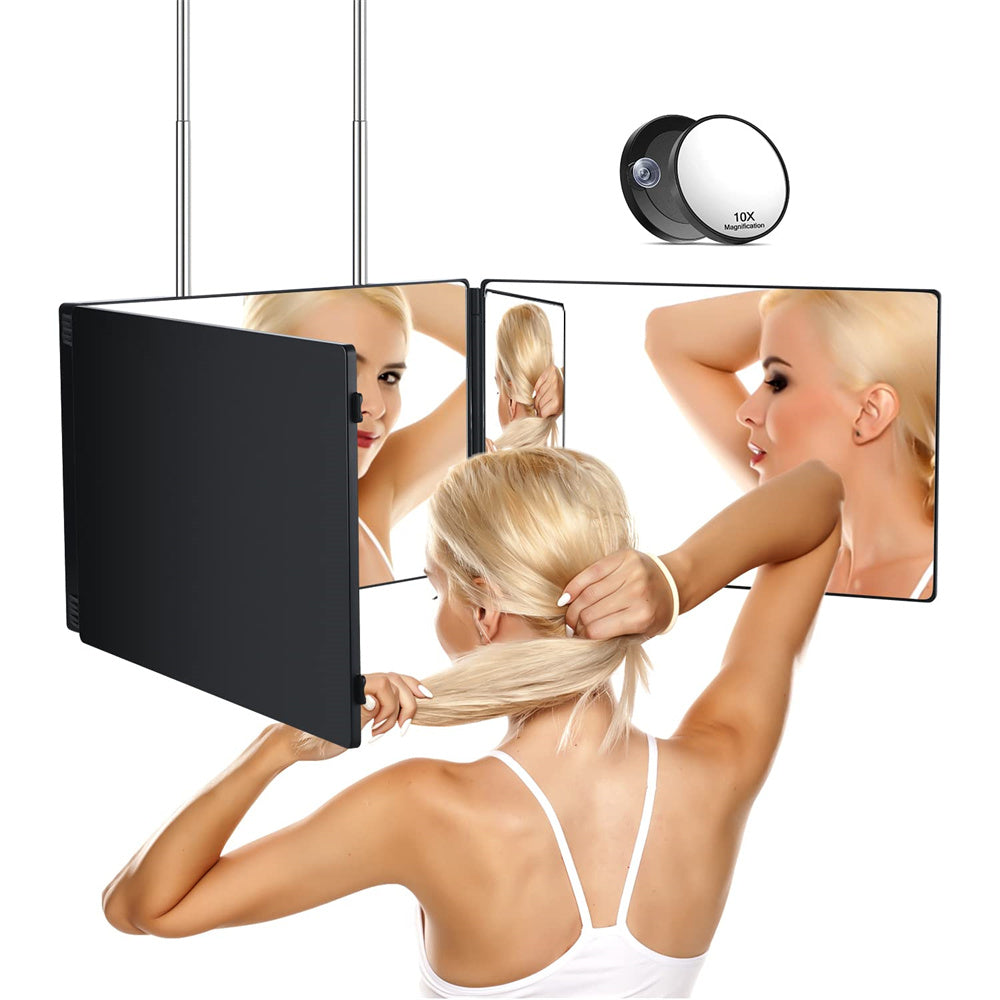 GlowMirror – Miroir LED portable 3 voies