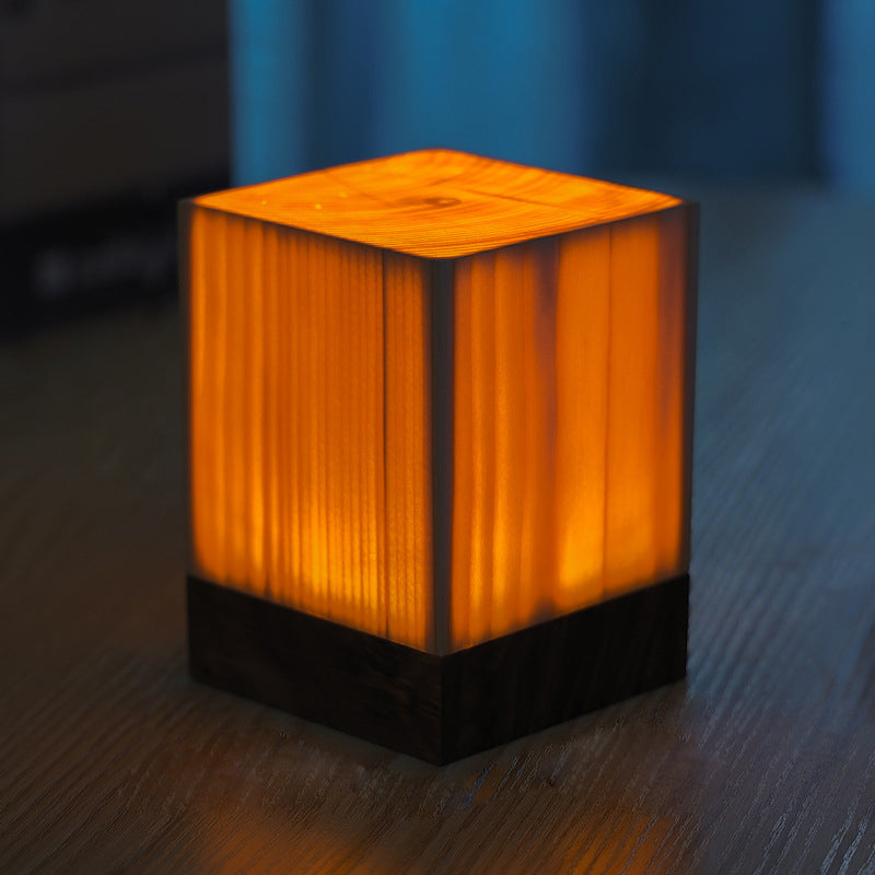 LumiNature - Lampe de Table Sans Fil avec Éclairage LED Tactile