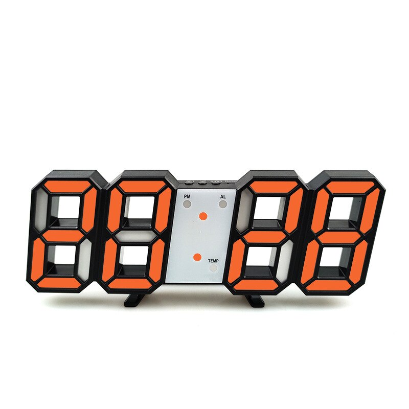 Horloge murale numérique LED avec des fonctions modernes