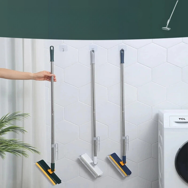 DualClean - Brosse de nettoyage innovante avec tête rotative