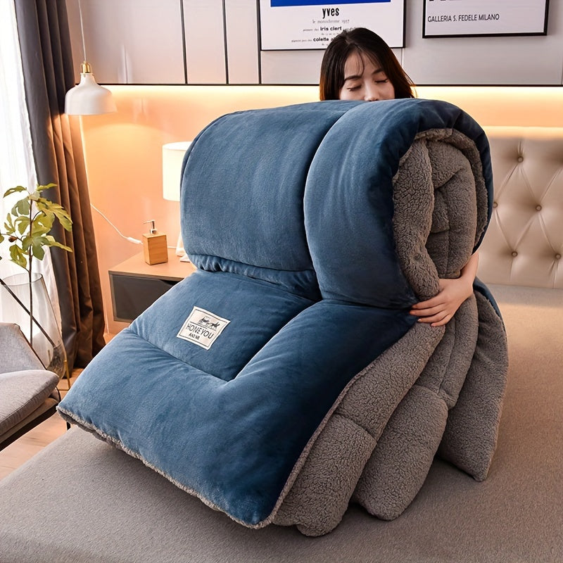 Couverture en Fleece Sherpa Luxe – Confort et Style Ultimes