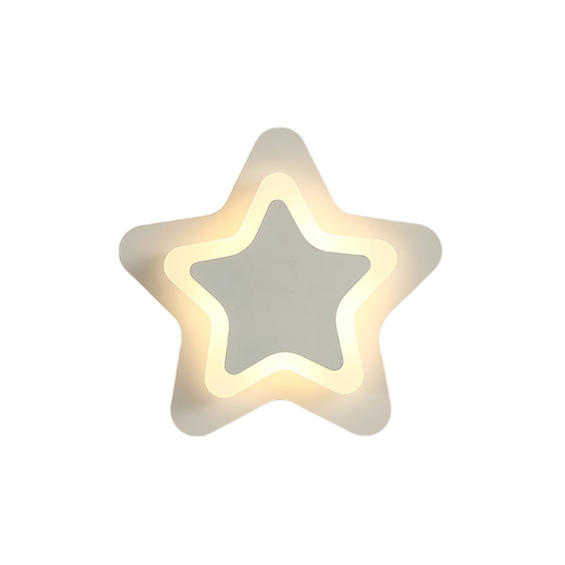 StellarGlow – Applique Murale LED Scandinave pour Enfants