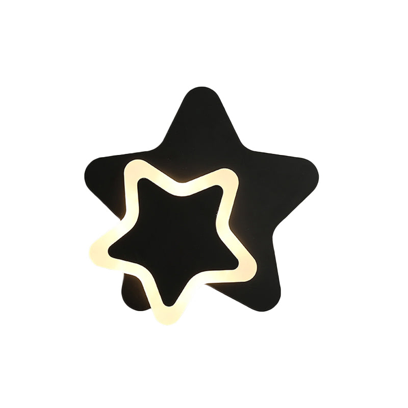 StellarGlow – Applique Murale LED Scandinave pour Enfants