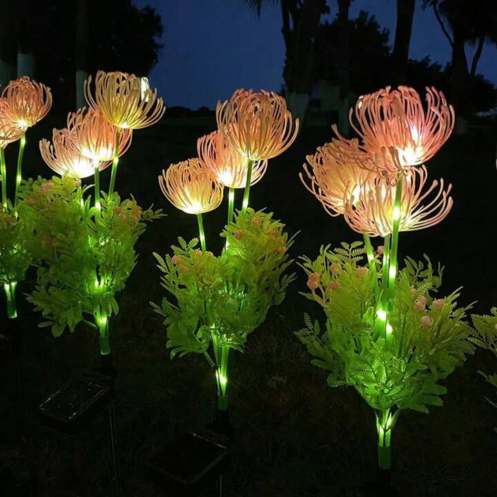 Floroux | Lumière extérieure LED magique avec des motifs floraux