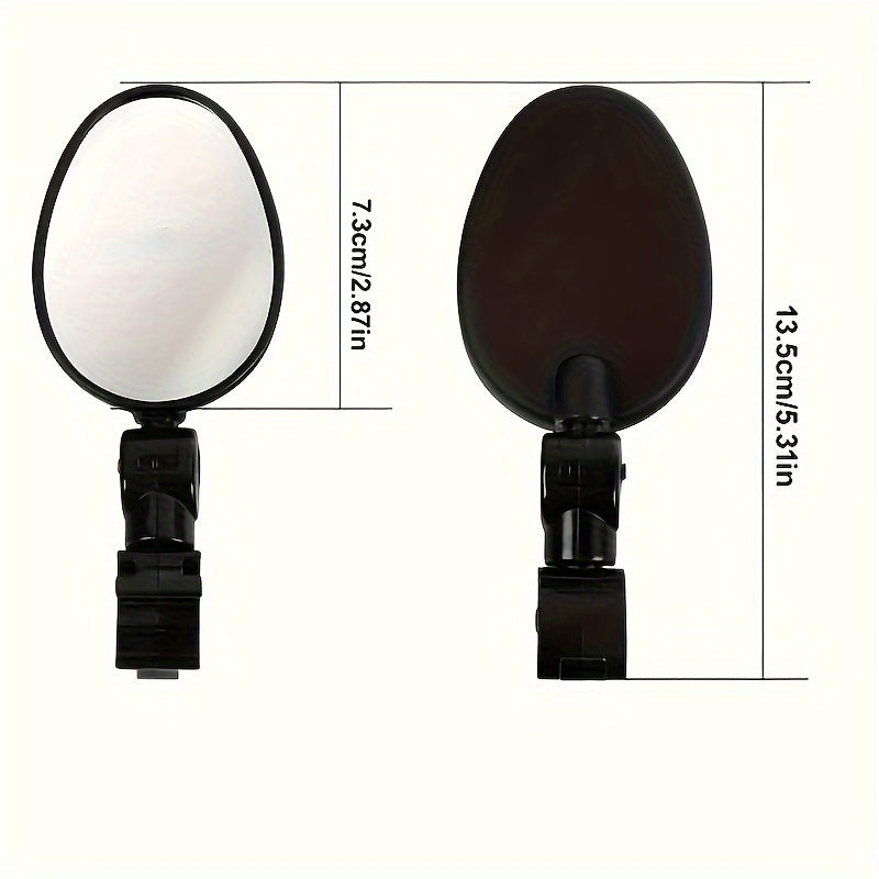 WideView Mirrors – Miroirs de sécurité pour vélo Set de 2