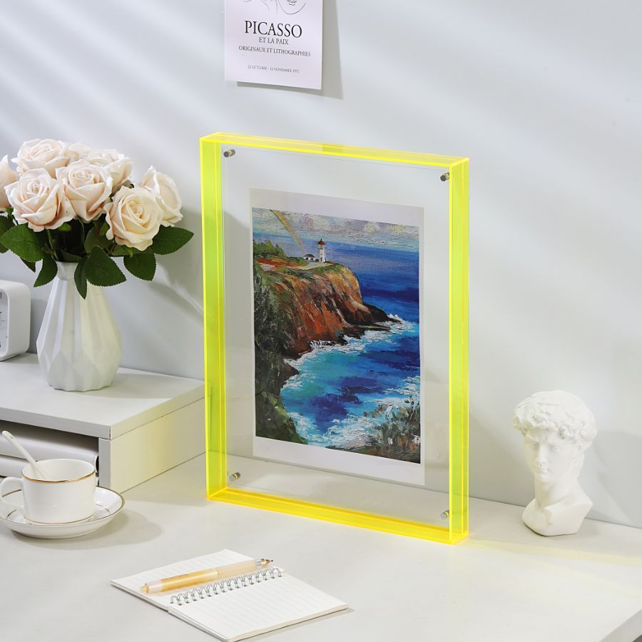 AcrylicFrame – Luxe Art Déco Cadre Photo