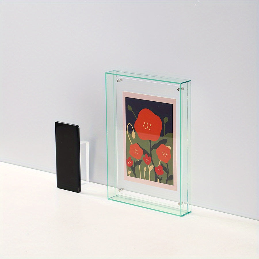 AcrylicFrame – Luxe Art Déco Cadre Photo