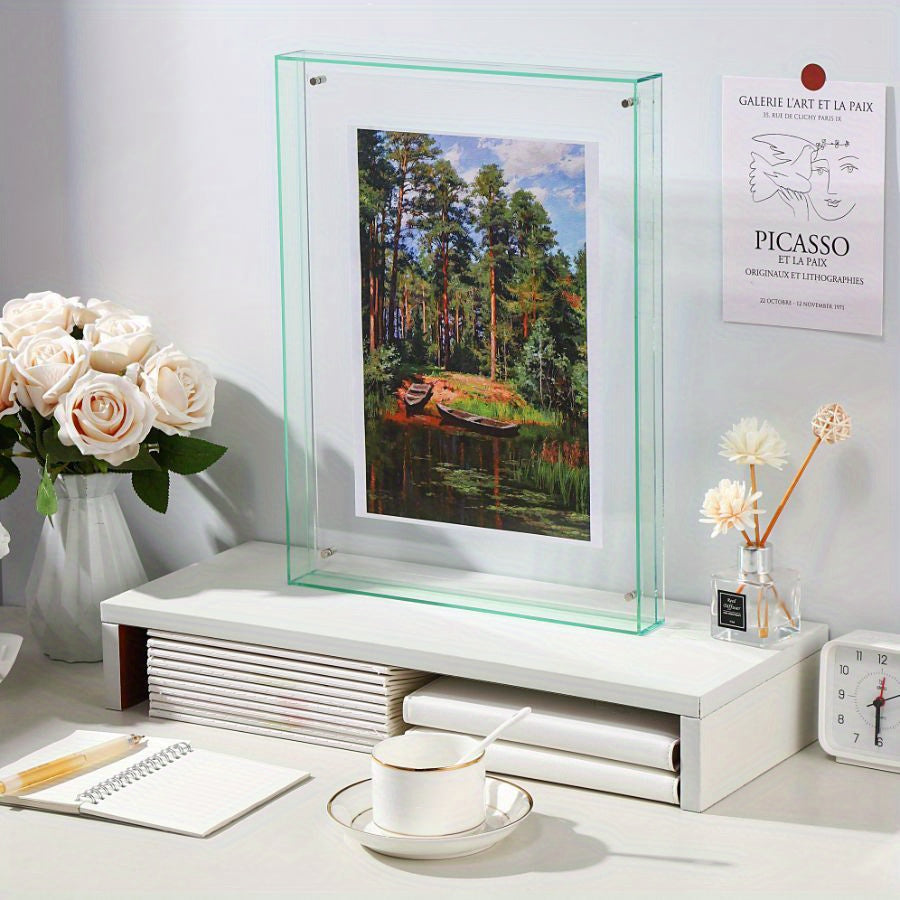 AcrylicFrame – Luxe Art Déco Cadre Photo