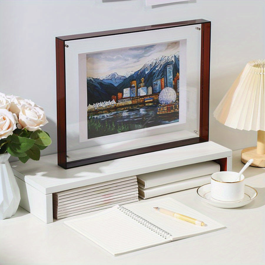 AcrylicFrame – Luxe Art Déco Cadre Photo