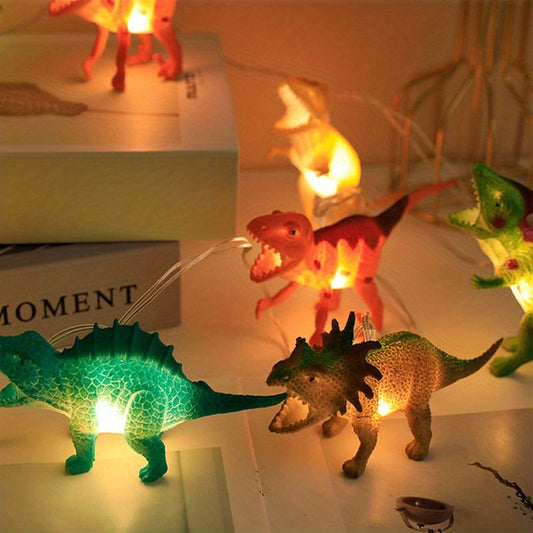 DinoGlow – Guirlande d'éclairage LED avec design de dinosaure