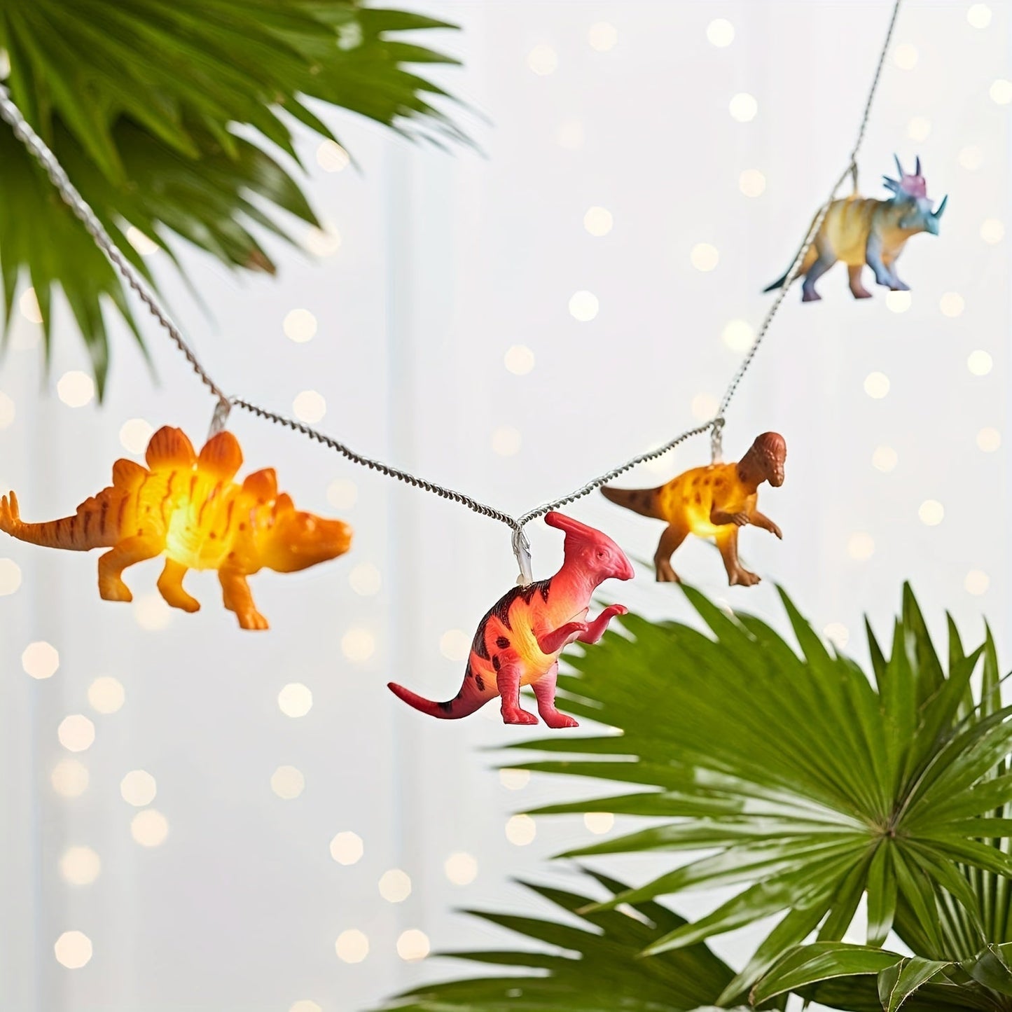 DinoGlow – Guirlande d'éclairage LED avec design de dinosaure