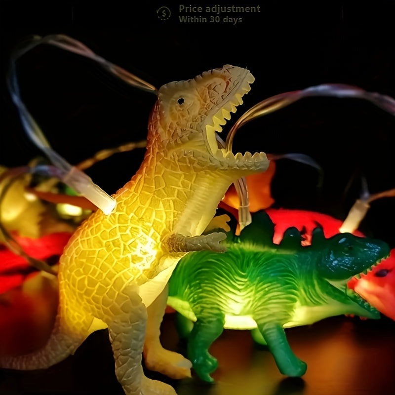 DinoGlow – Guirlande d'éclairage LED avec design de dinosaure