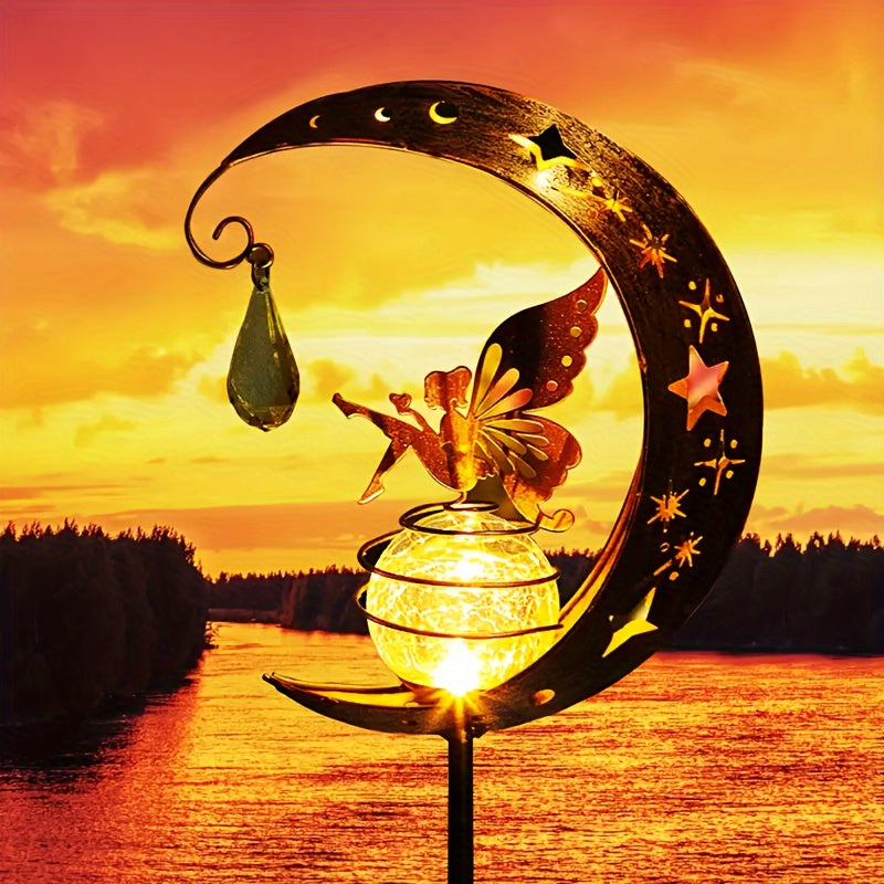 MoonGlow – Lampe de jardin magique avec Soleil et Lune
