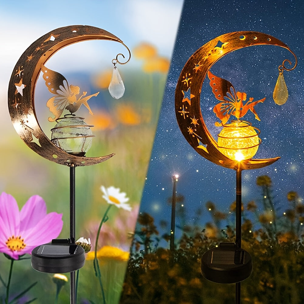 MoonGlow – Lampe de jardin magique avec Soleil et Lune