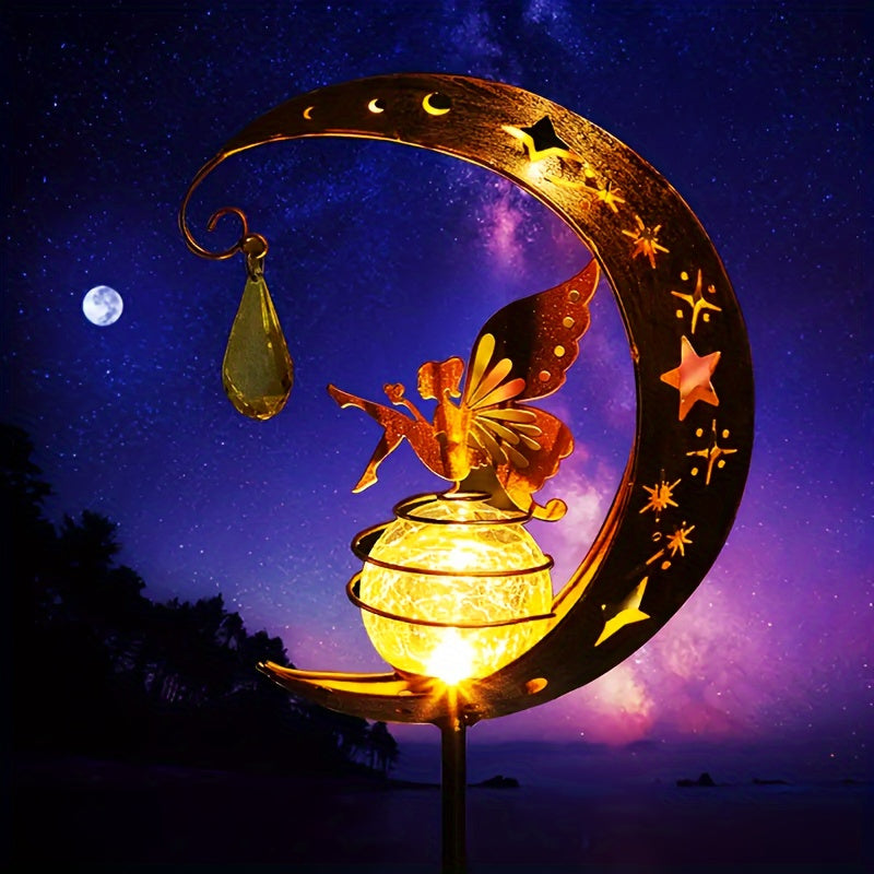 MoonGlow – Lampe de jardin magique avec Soleil et Lune