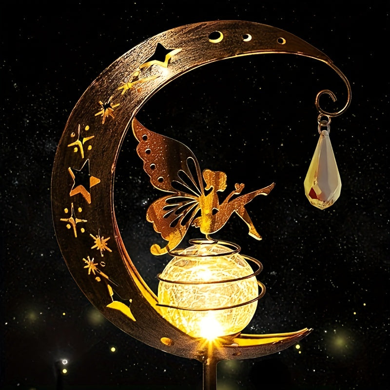 MoonGlow – Lampe de jardin magique avec Soleil et Lune