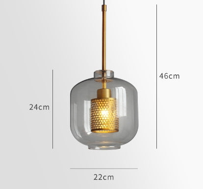 Floroux Lampe Suspendue en Verre | Design d'Éclairage Élégant | Dimmable | Pour Salons et Espaces de Vie
