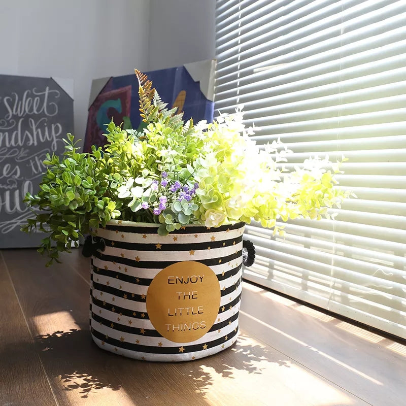 Panier de rangement rond