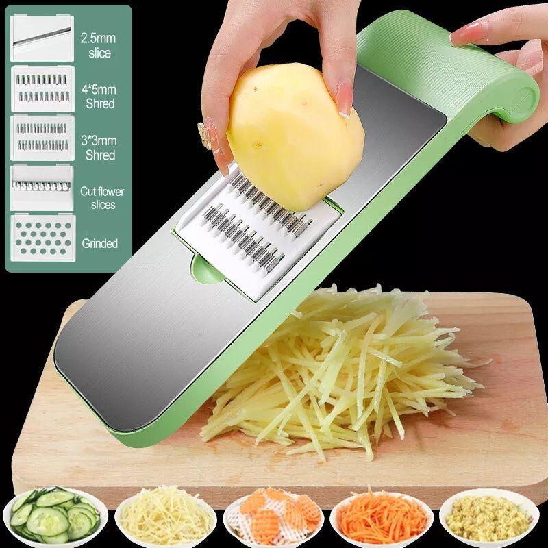 7 en 1 Couper de légumes multifonctionnel Outils de cuisine