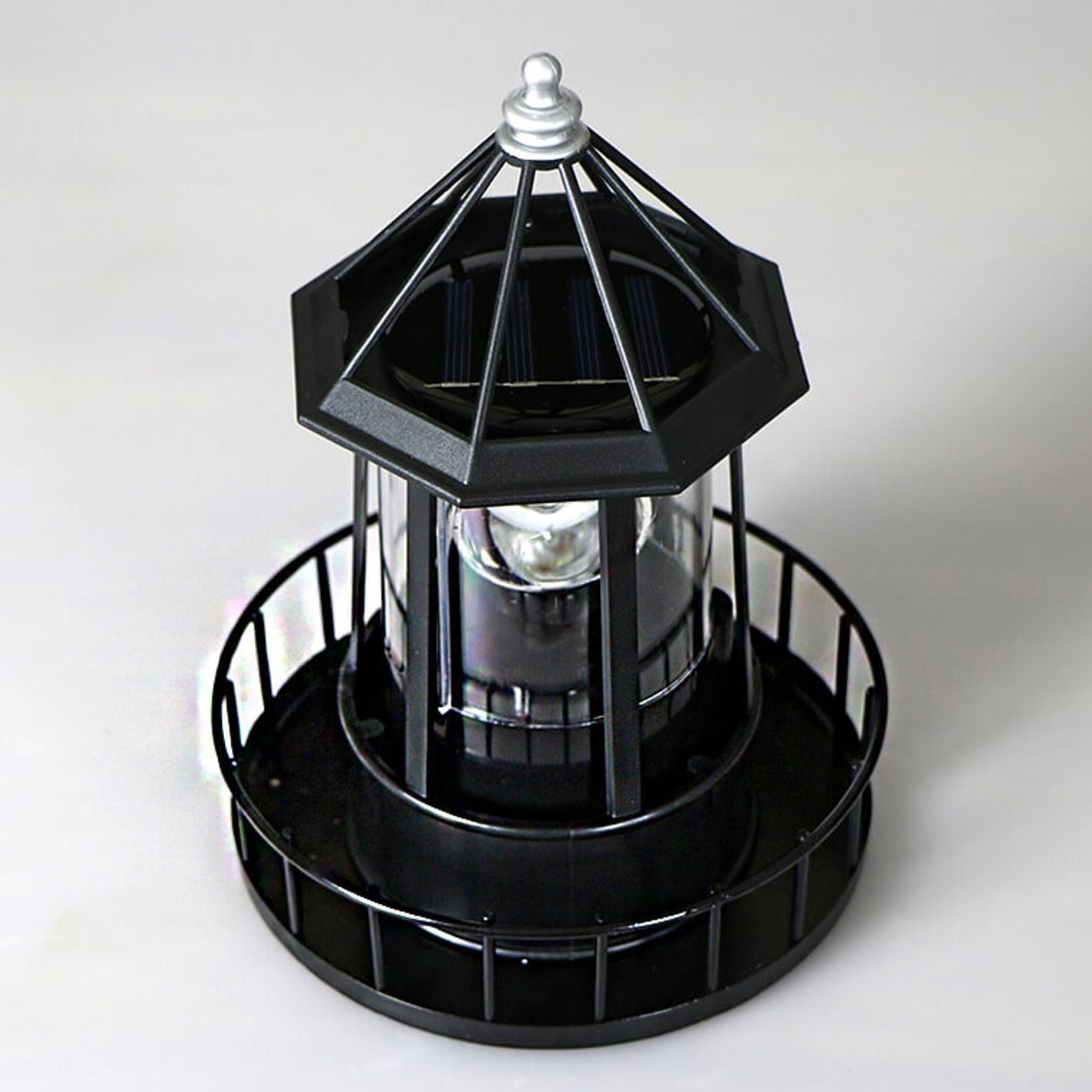 Floroux LED lampe de jardin | Tour rotatif | Alimenté par énergie solaire | Décoration & éclairage de paysage