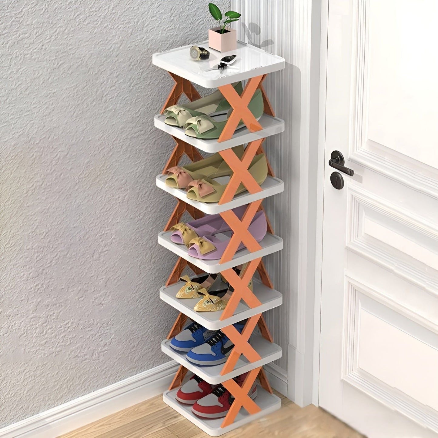 Râtelier à chaussures multifonctionnel et pliable - SpaceSaver