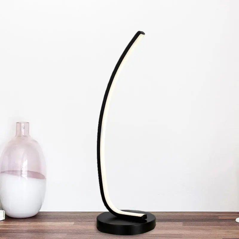 LumiFlex - Lampe de Table Linéaire Flexible et Élégante