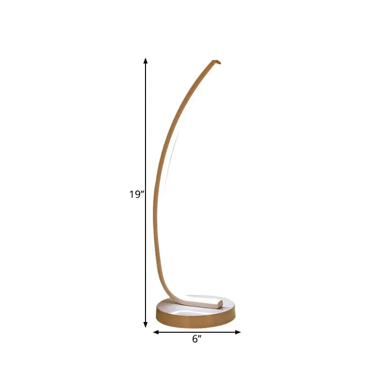 LumiFlex - Lampe de Table Linéaire Flexible et Élégante