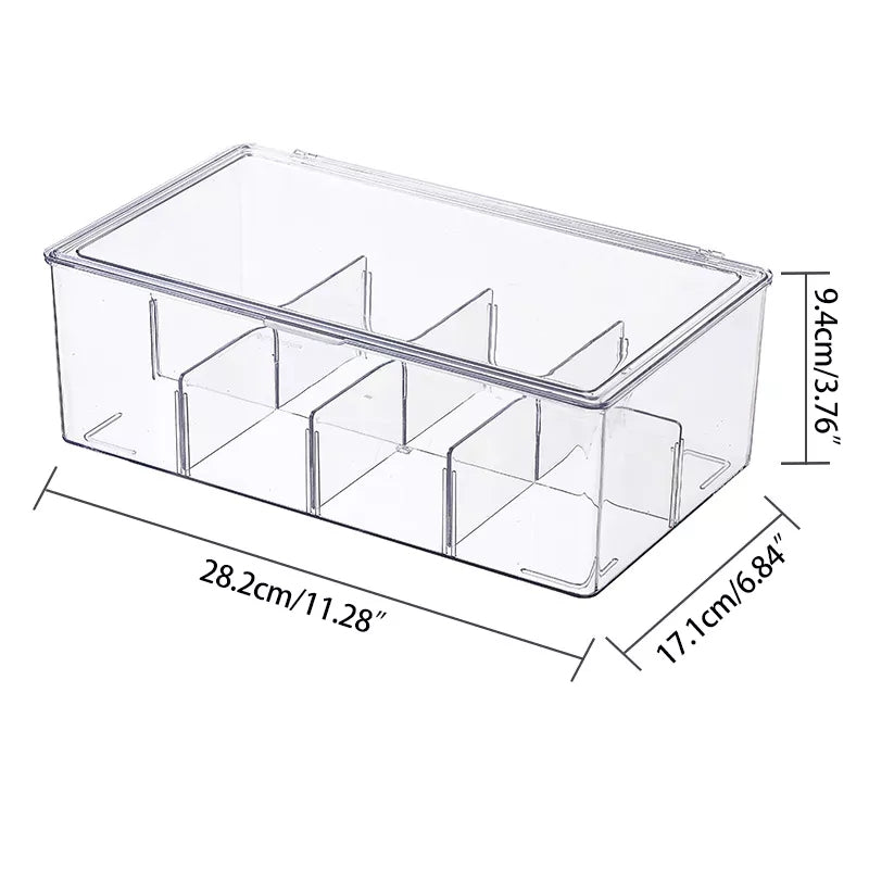 Organisateur de sachets de thé en acrylique