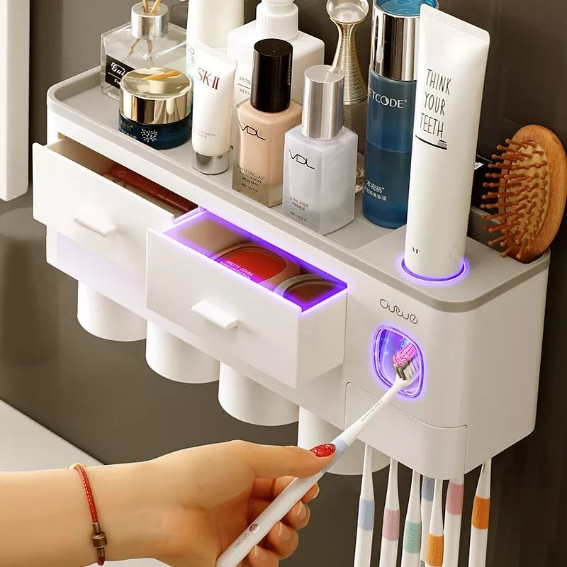 Distributeur de dentifrice automatique magnétique