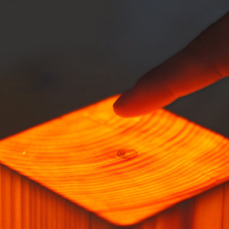 LumiNature - Lampe de Table Sans Fil avec Éclairage LED Tactile