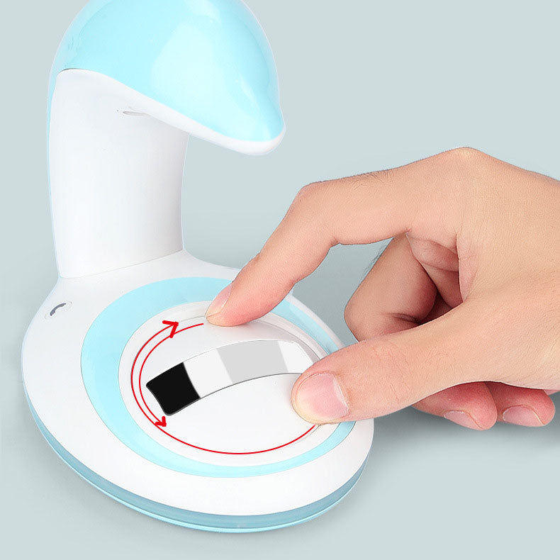 Lumière nocturne LED USB de dauphin à projection arc-en-ciel