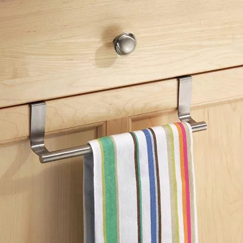 Barre porte-serviettes en acier inoxydable